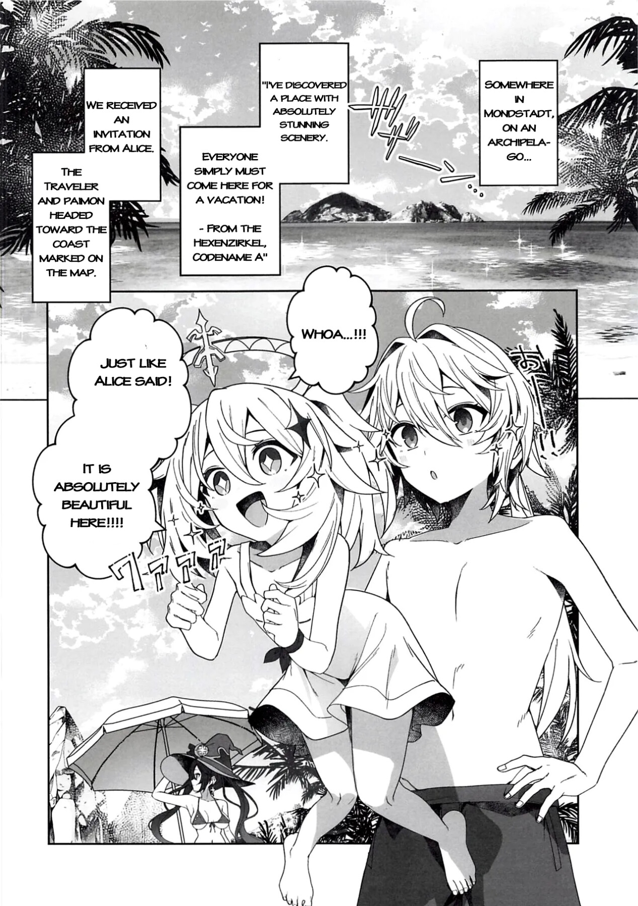 Hentai Manga Comic-Beware of the Summer Witch!-Read-3